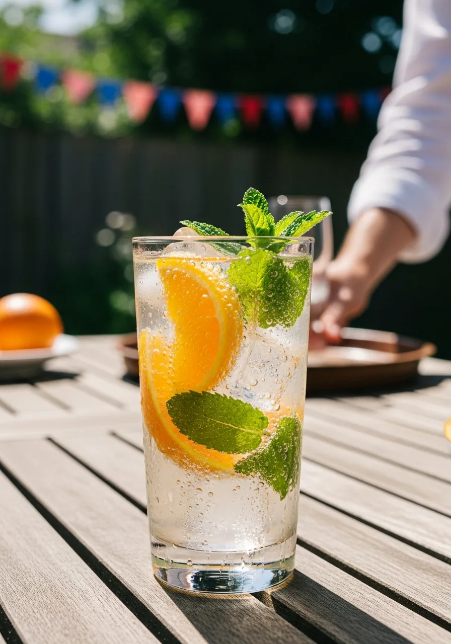 40. Tangerine Mint Soda