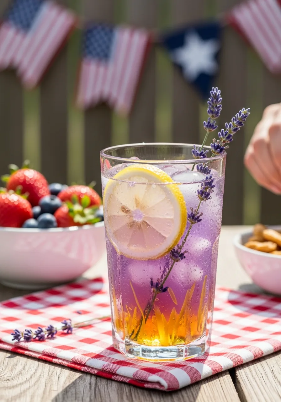 8. Lavender Honey Lemonade