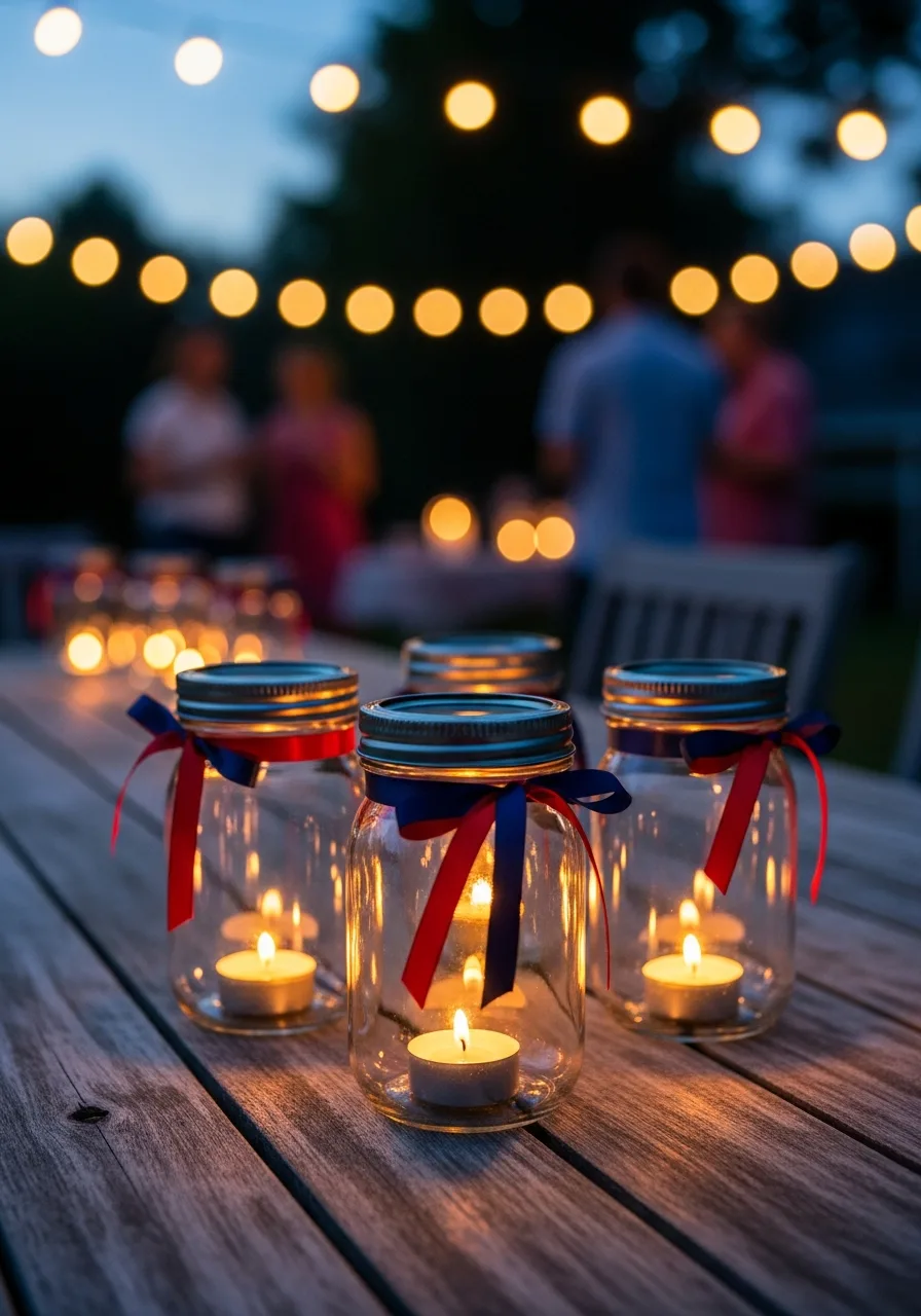 10. Mason Jar Lanterns