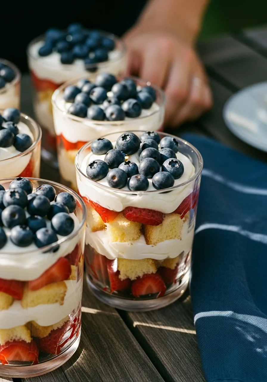 14. Berry Trifle Cups