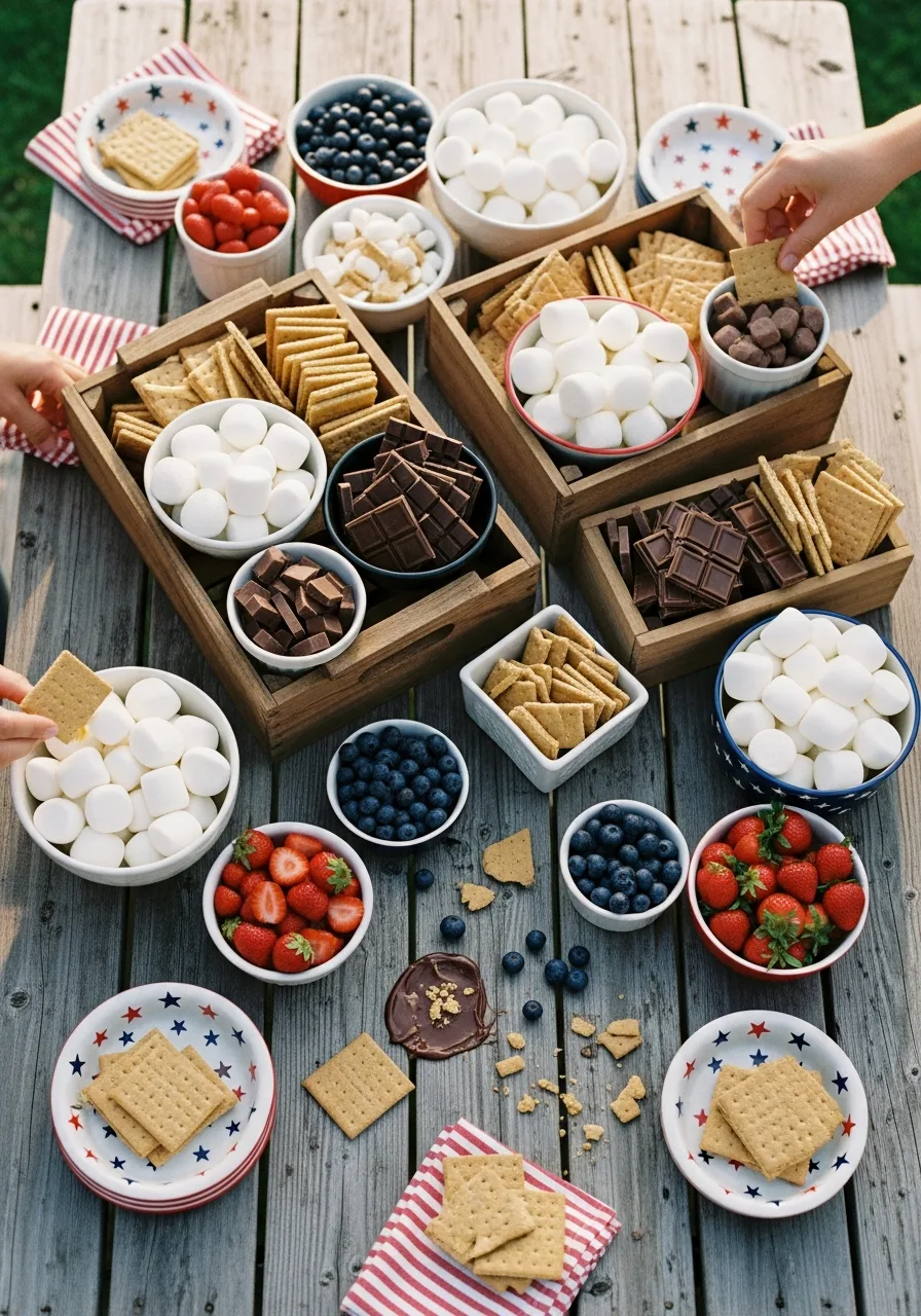 2. DIY S'mores Bar