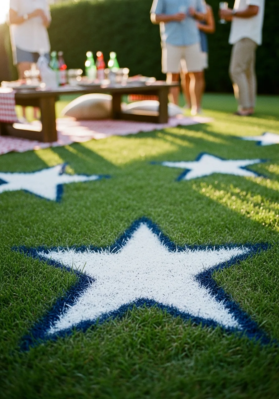 29. Painted Lawn Stars