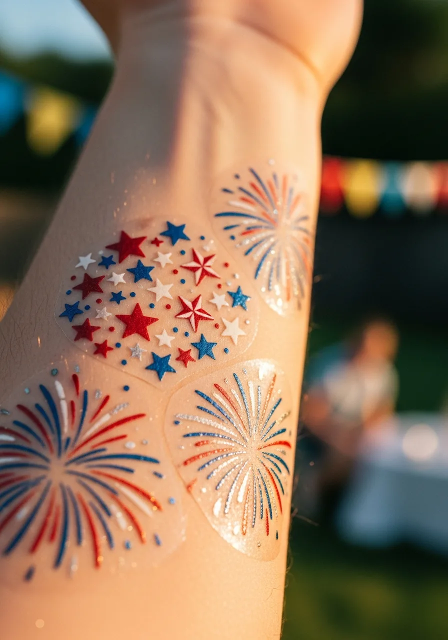 42. Festive Temporary Tattoos