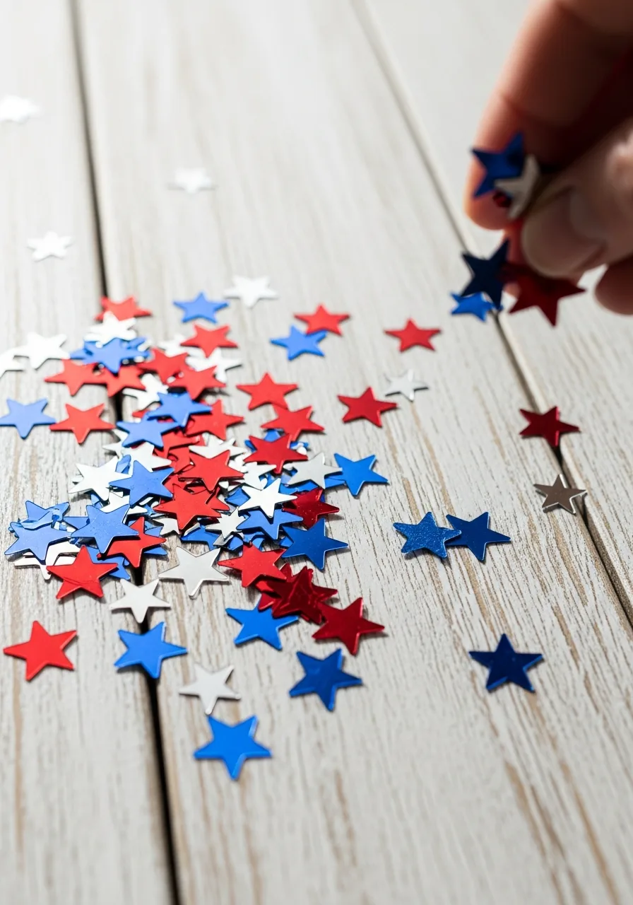 46. Star Table Confetti