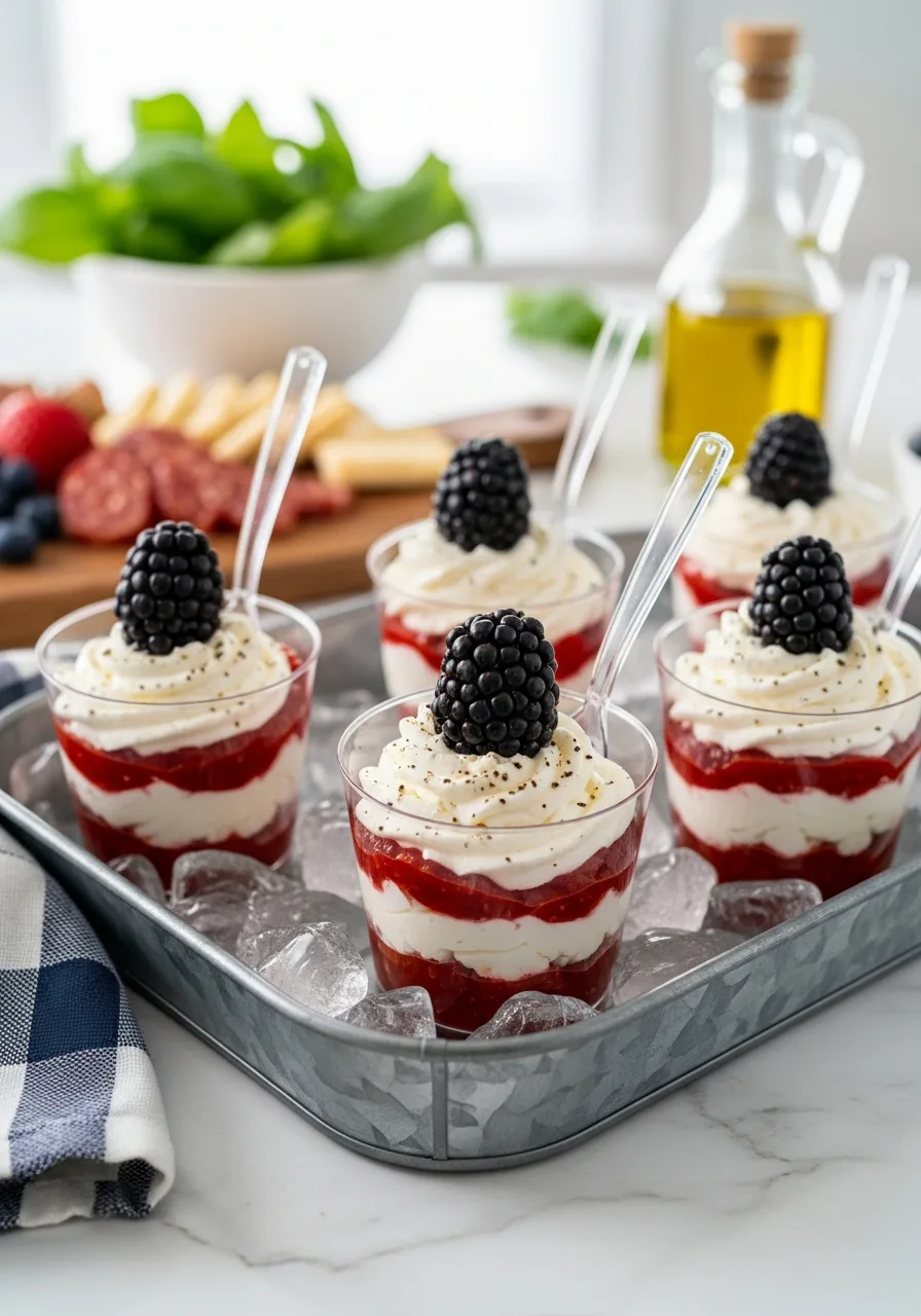 12. Red White Blue Parfaits