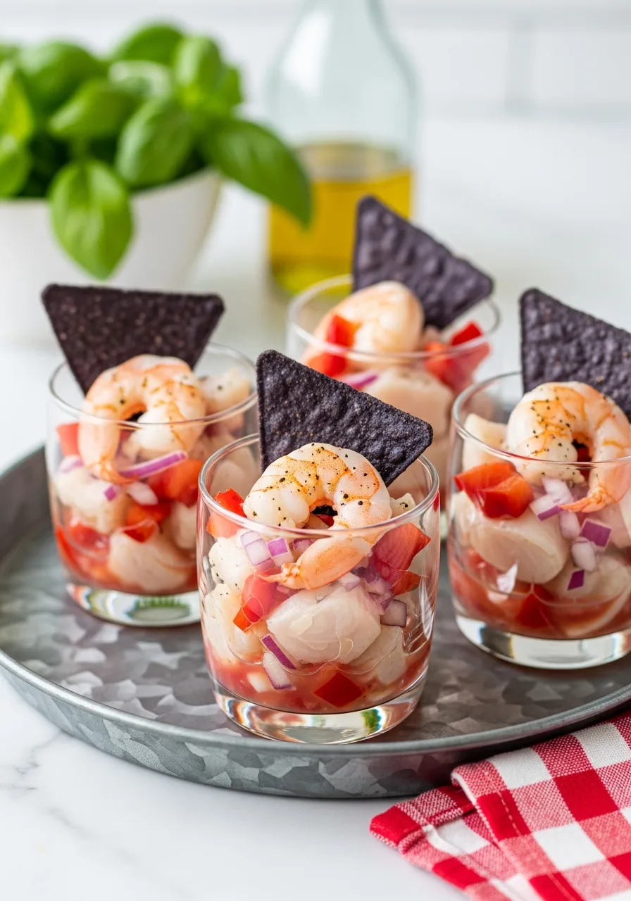 17. Red White Blue Ceviche