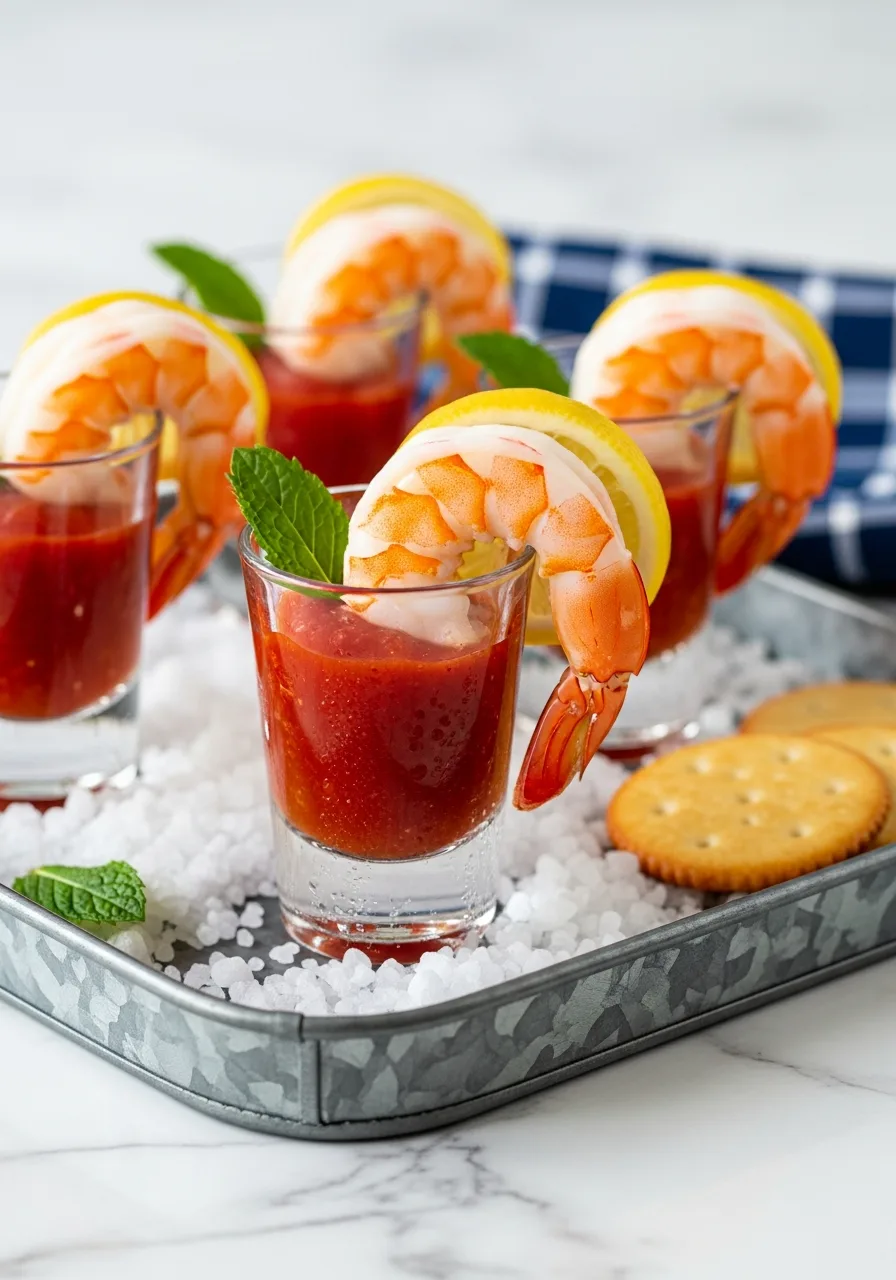 20. Individual Shrimp Cocktail Cups