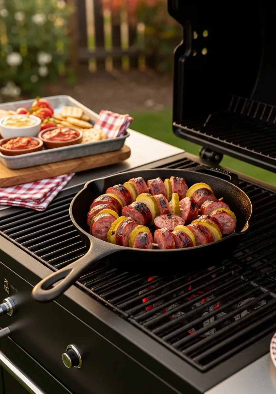 24. Grilled Kielbasa Bites