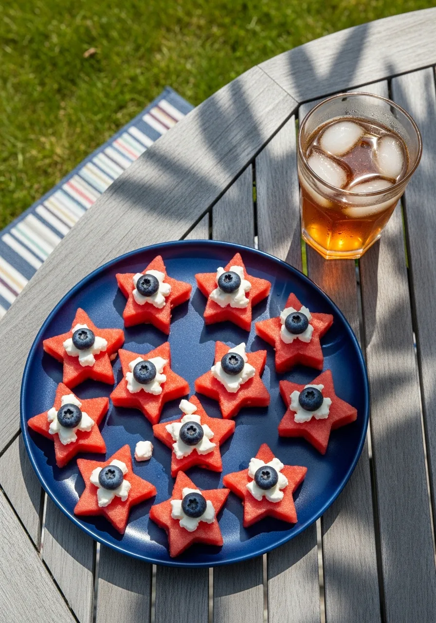3. Star Shaped Watermelon Bites