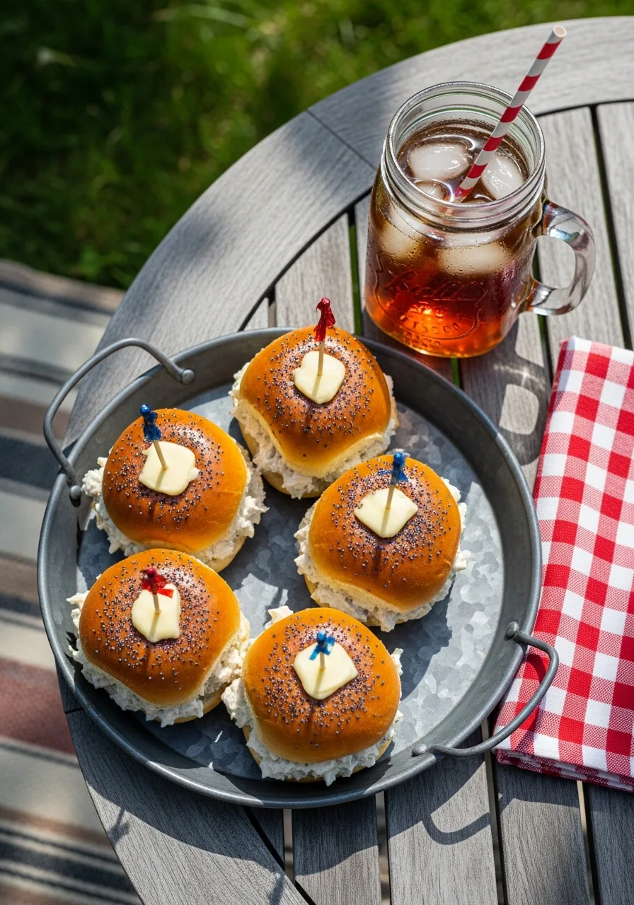 37. Firecracker Chicken Salad Sliders