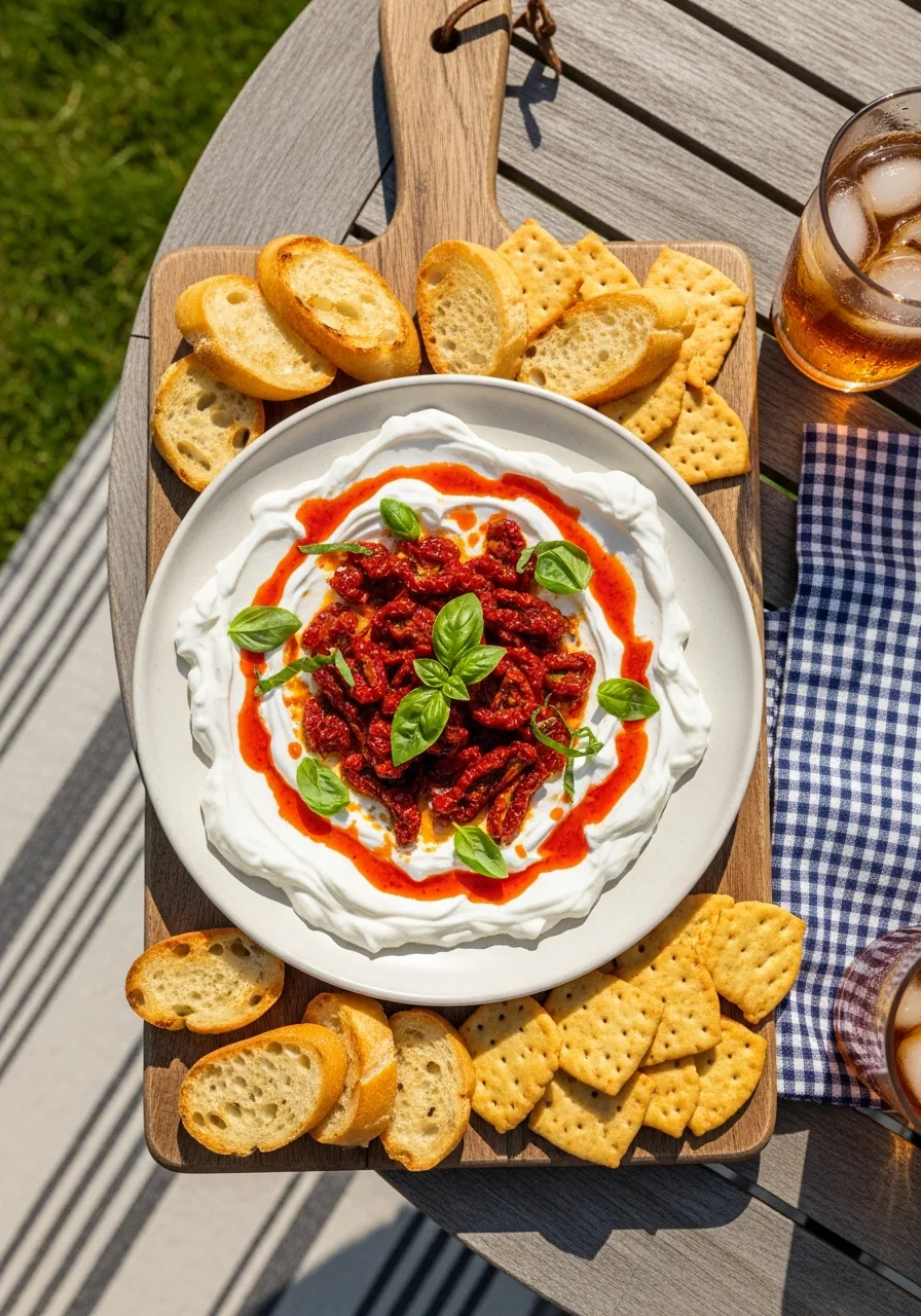 50. Whipped Feta and Sun-Dried Tomato