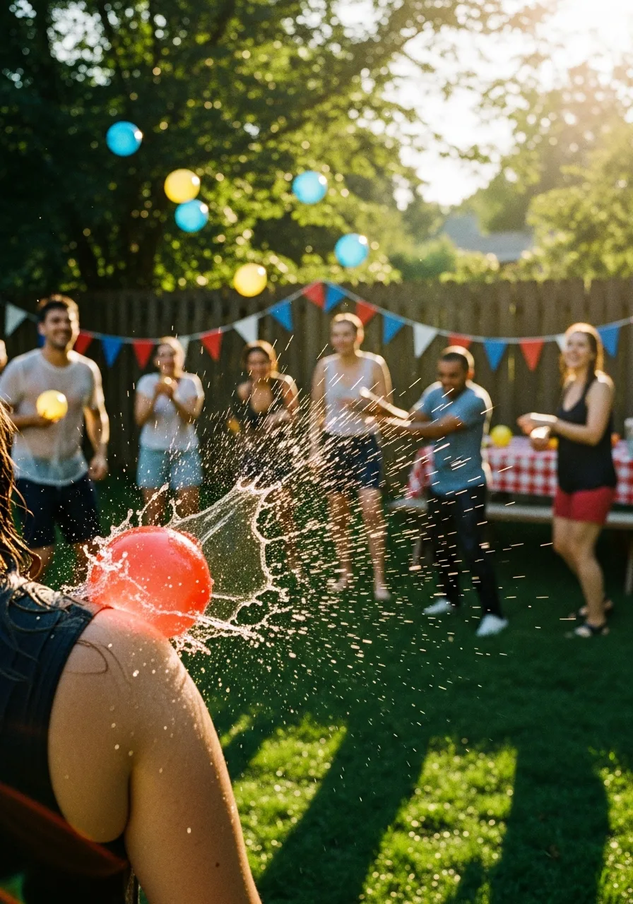 12. Water Balloon Fight