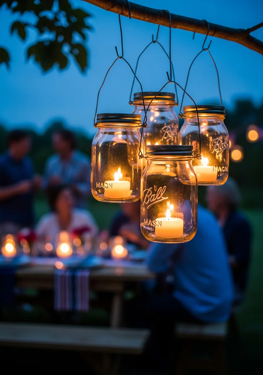 14. Mason Jar Lanterns