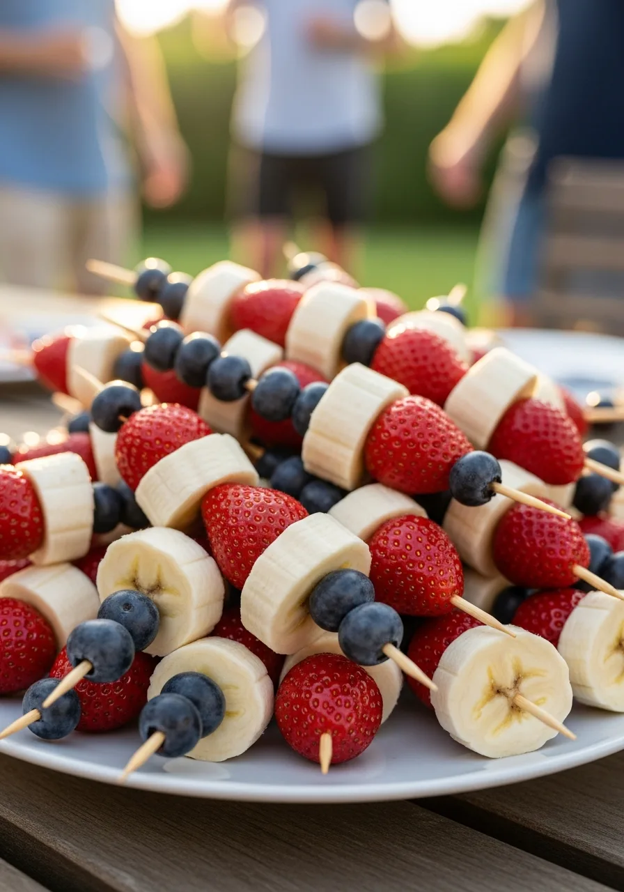 22. Fruit Skewers
