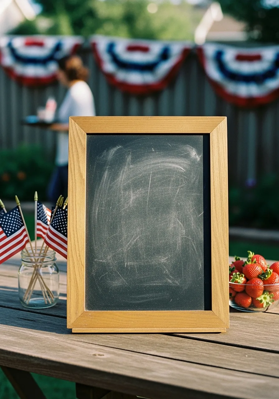 35. Chalkboard Menu Sign