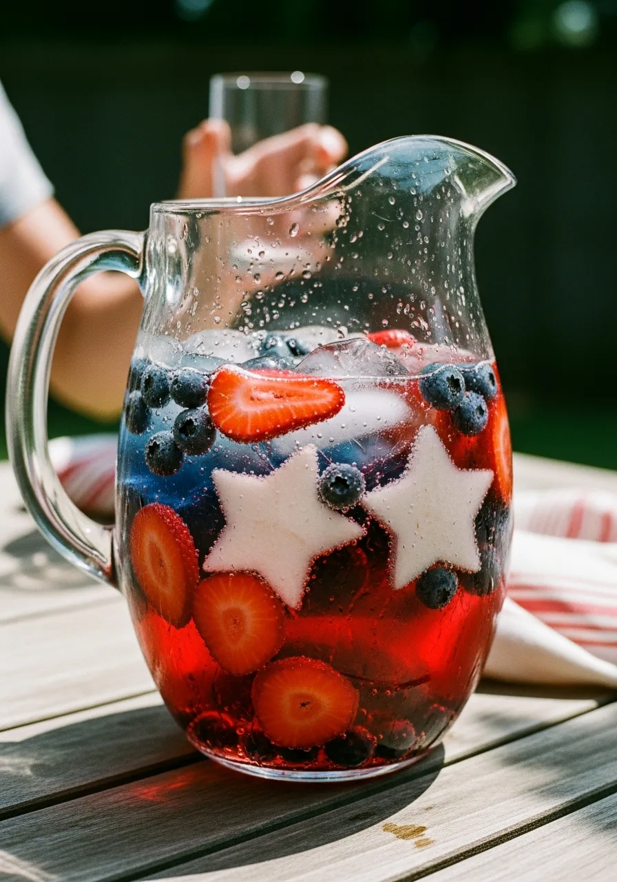 4. Red White Blue Sangria