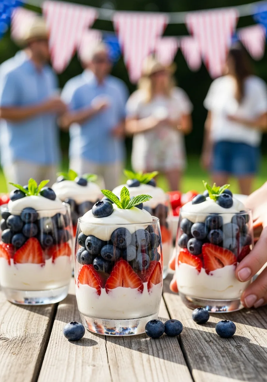 1. Berry Parfait Cups