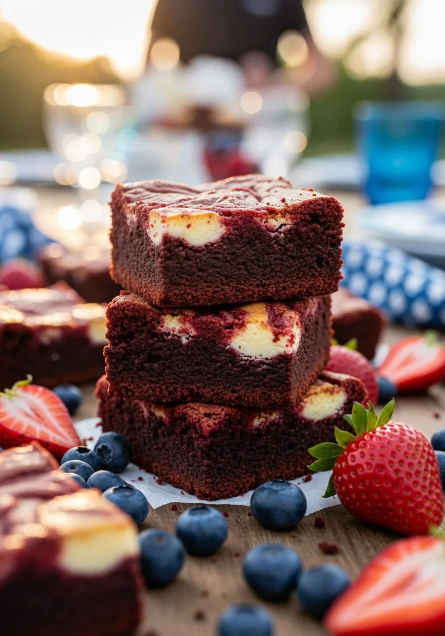 11. Red Velvet Brownies
