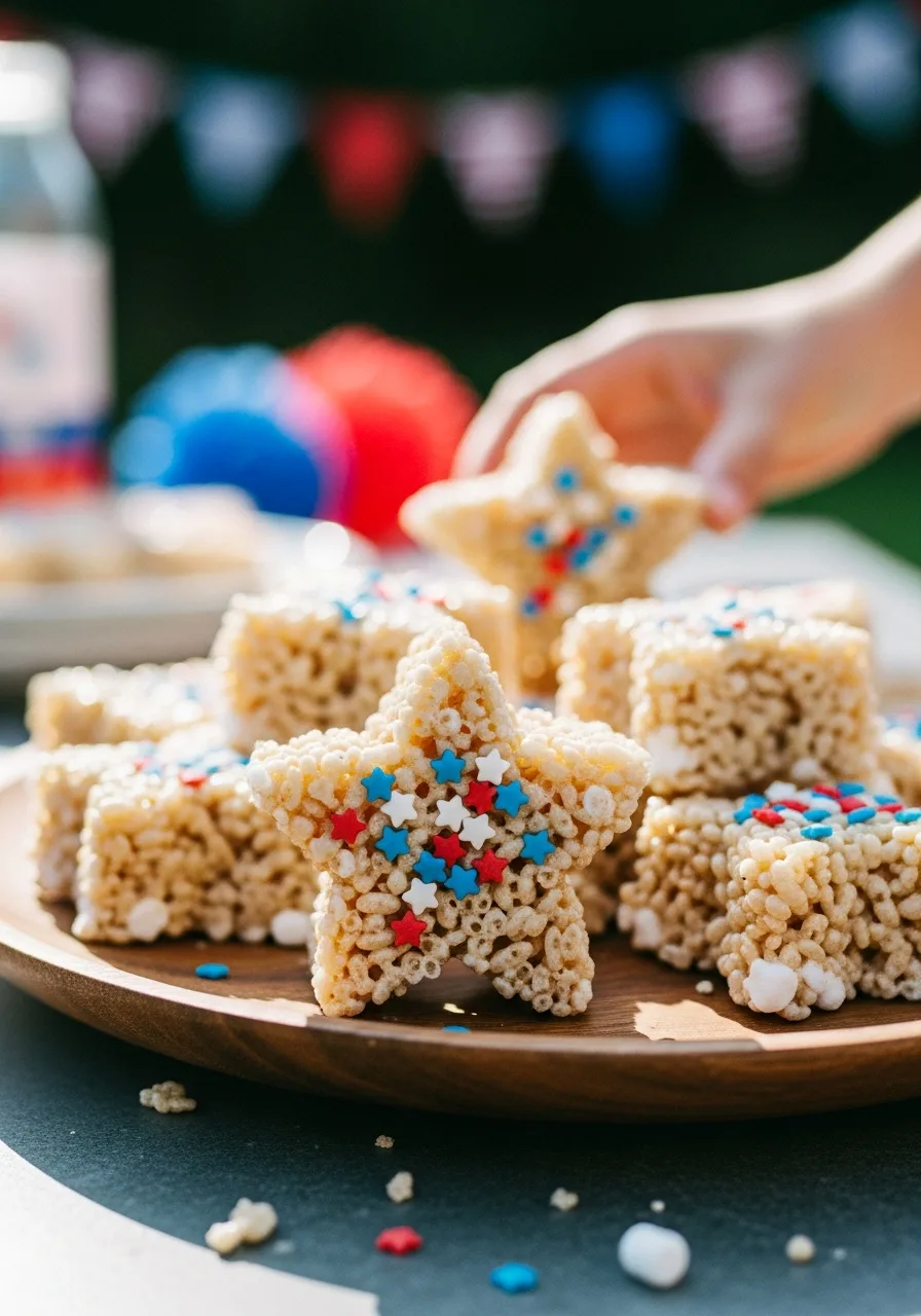 15. Star Rice Cereal Treats