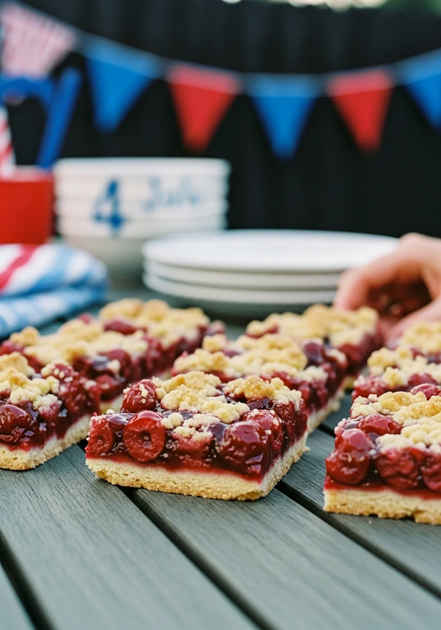 17. Cherry Pie Bars