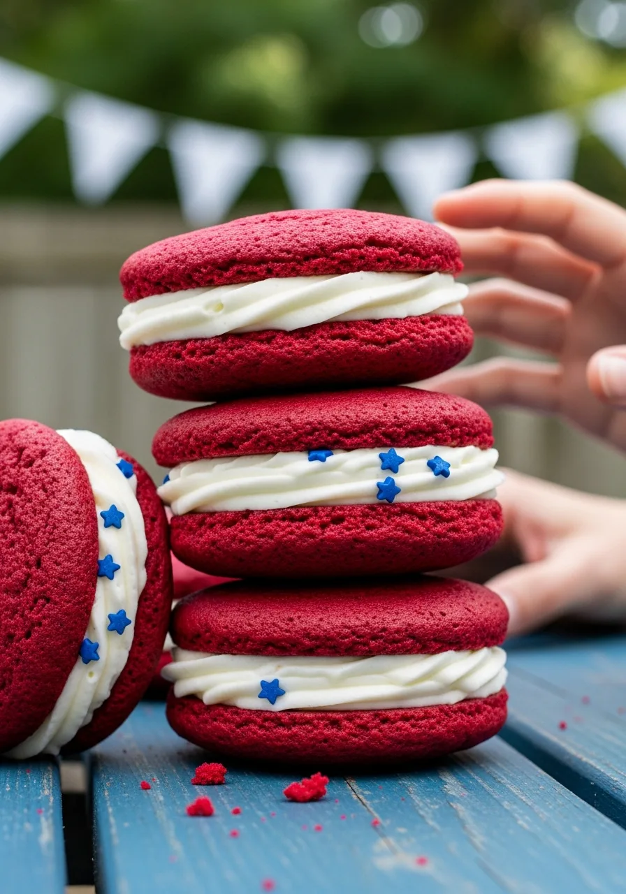 27. Red Velvet Whoopie Pies