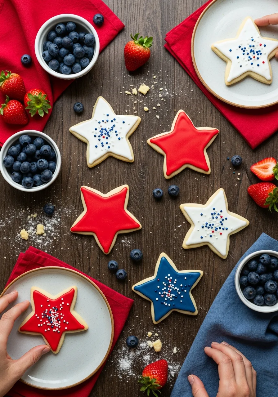 5. Star Shaped Sugar Cookies