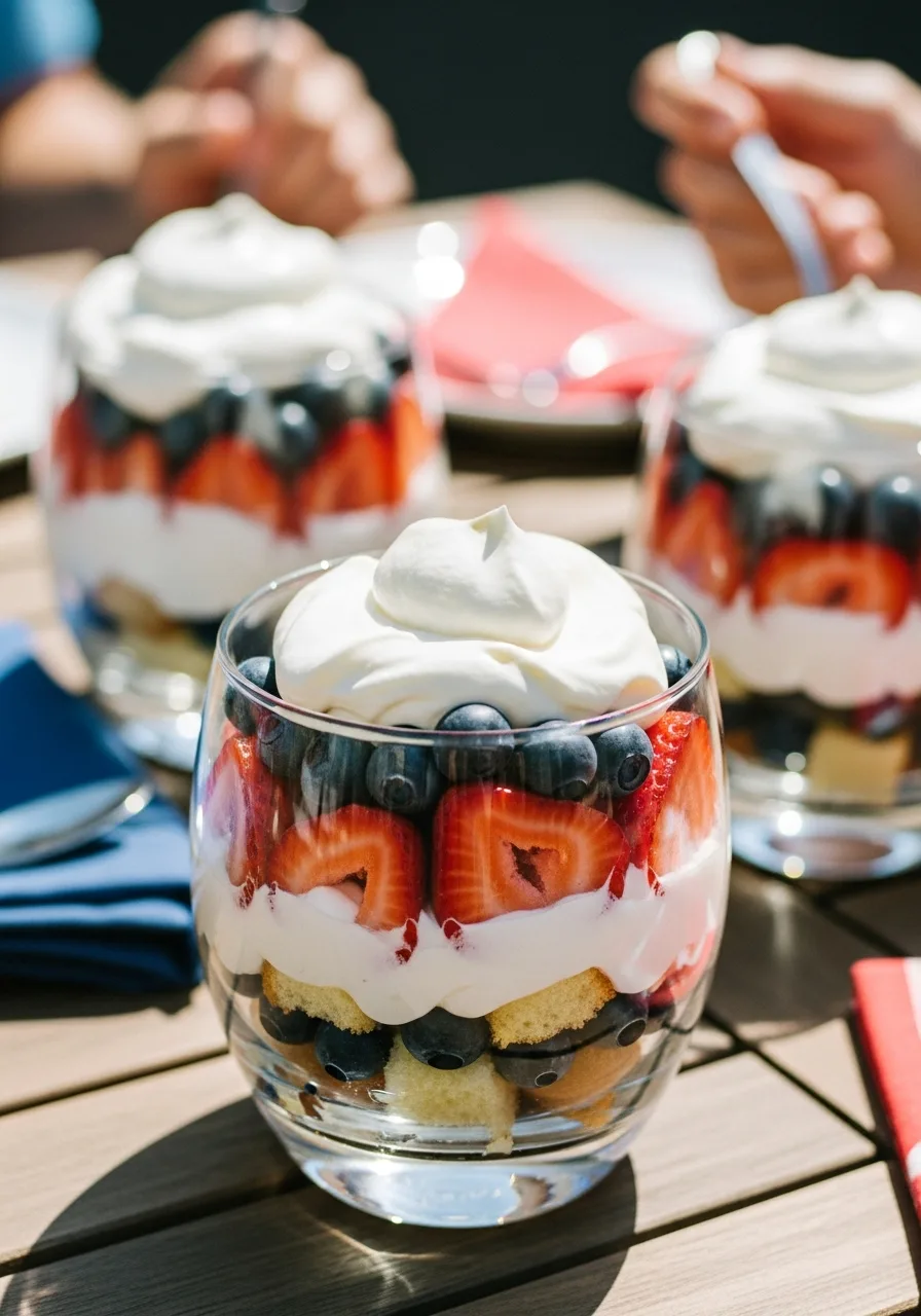 8. Berry Trifle Bowls