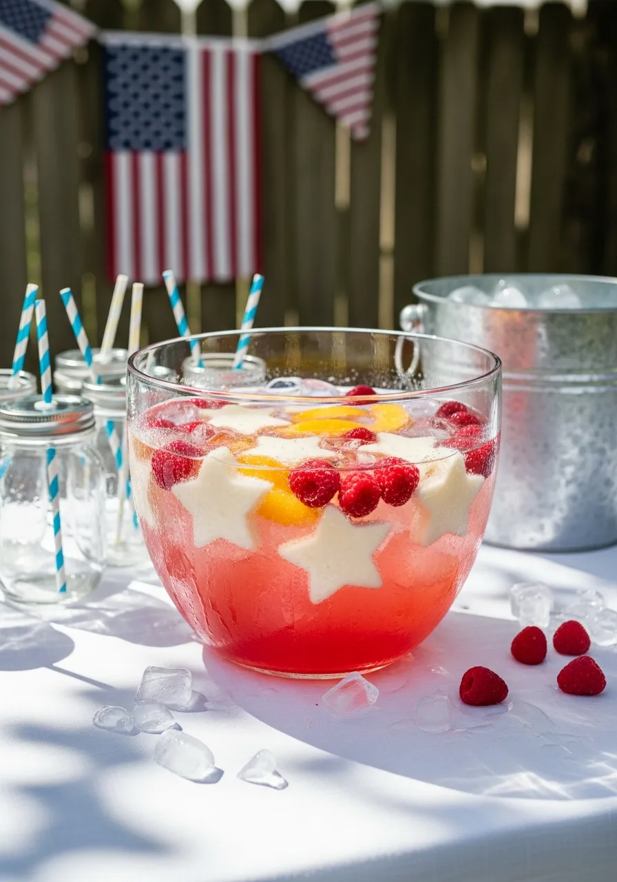 10. White Peach Wine Punch
