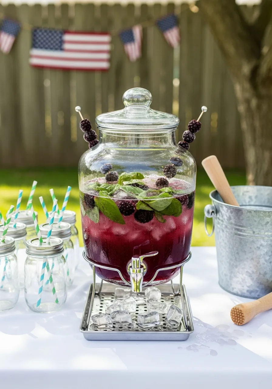 16. Blackberry Smash Pitcher