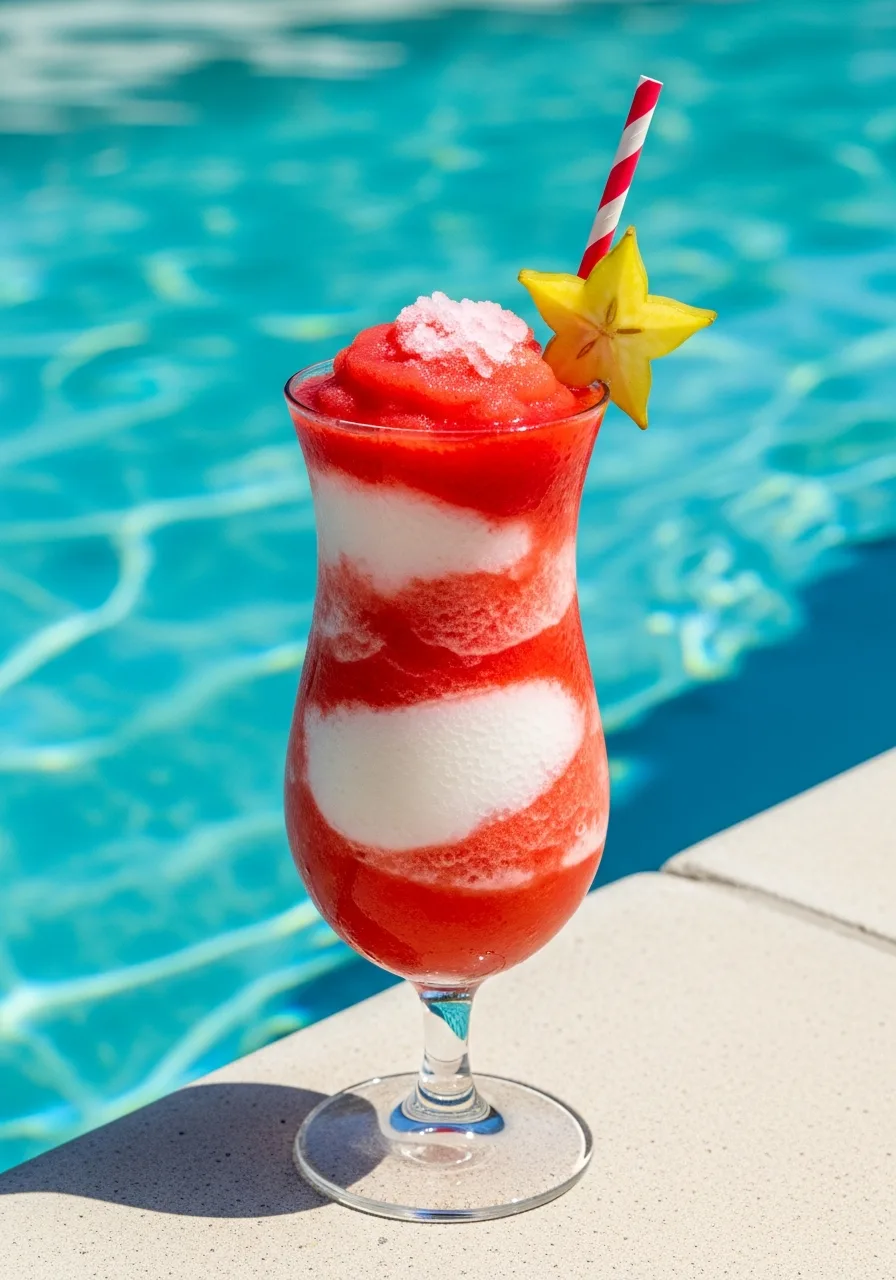 21. Frozen Strawberry Daiquiri Layers