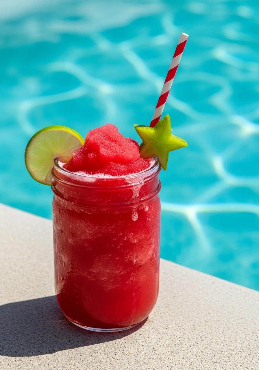 24. Frozen Cherry Limeade Slush