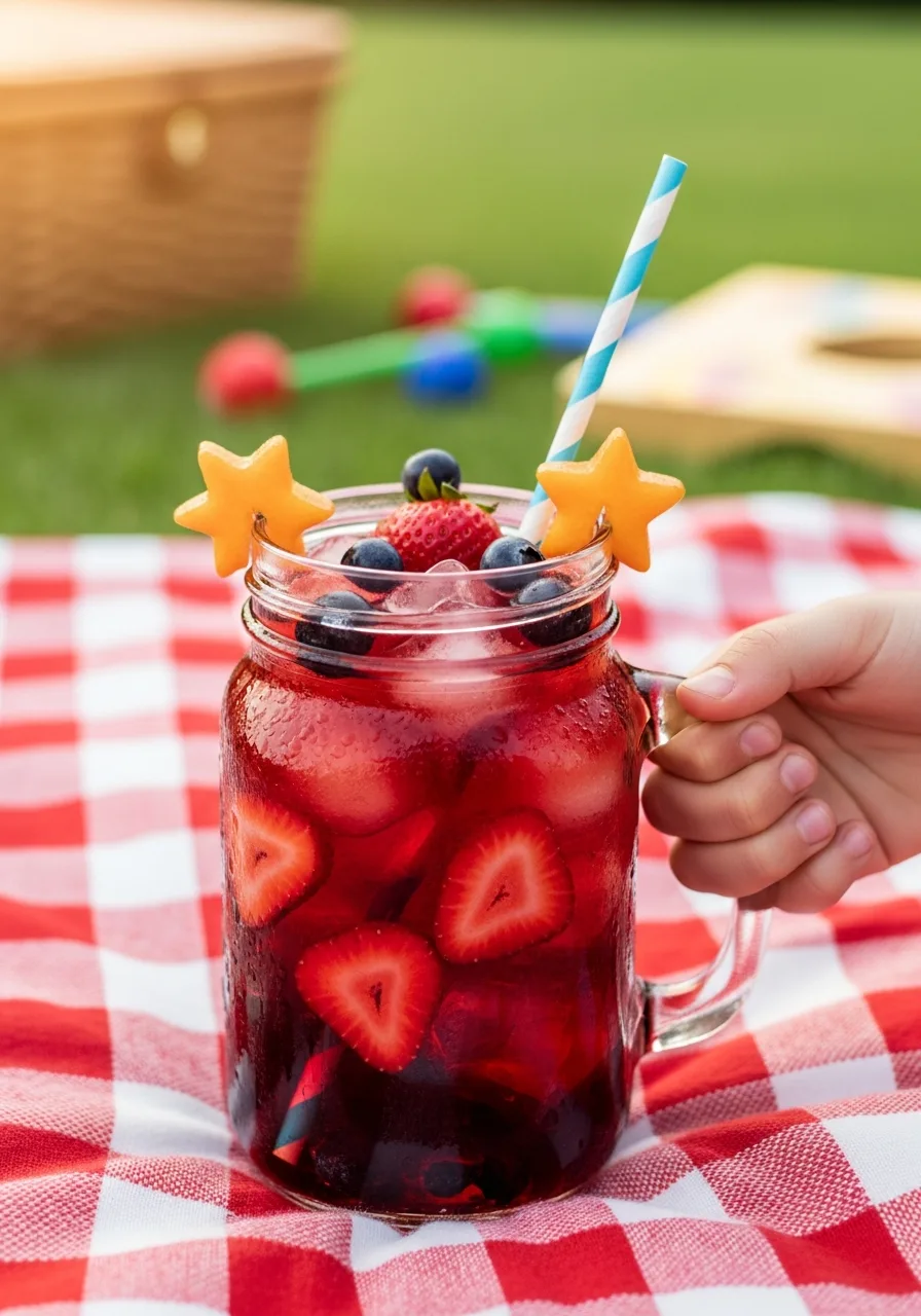 30. Strawberry Hibiscus Iced Tea