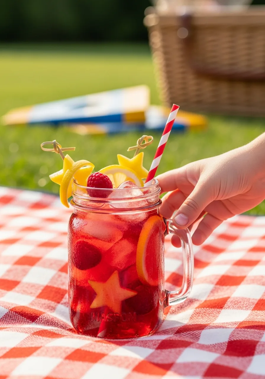 37. Raspberry Hibiscus Cooler
