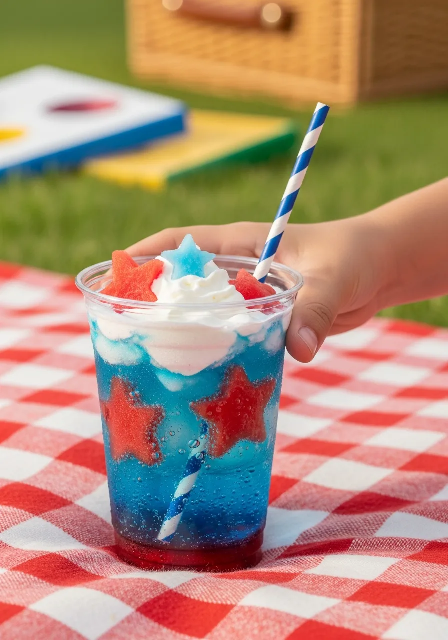 39. Patriotic Italian Cream Soda