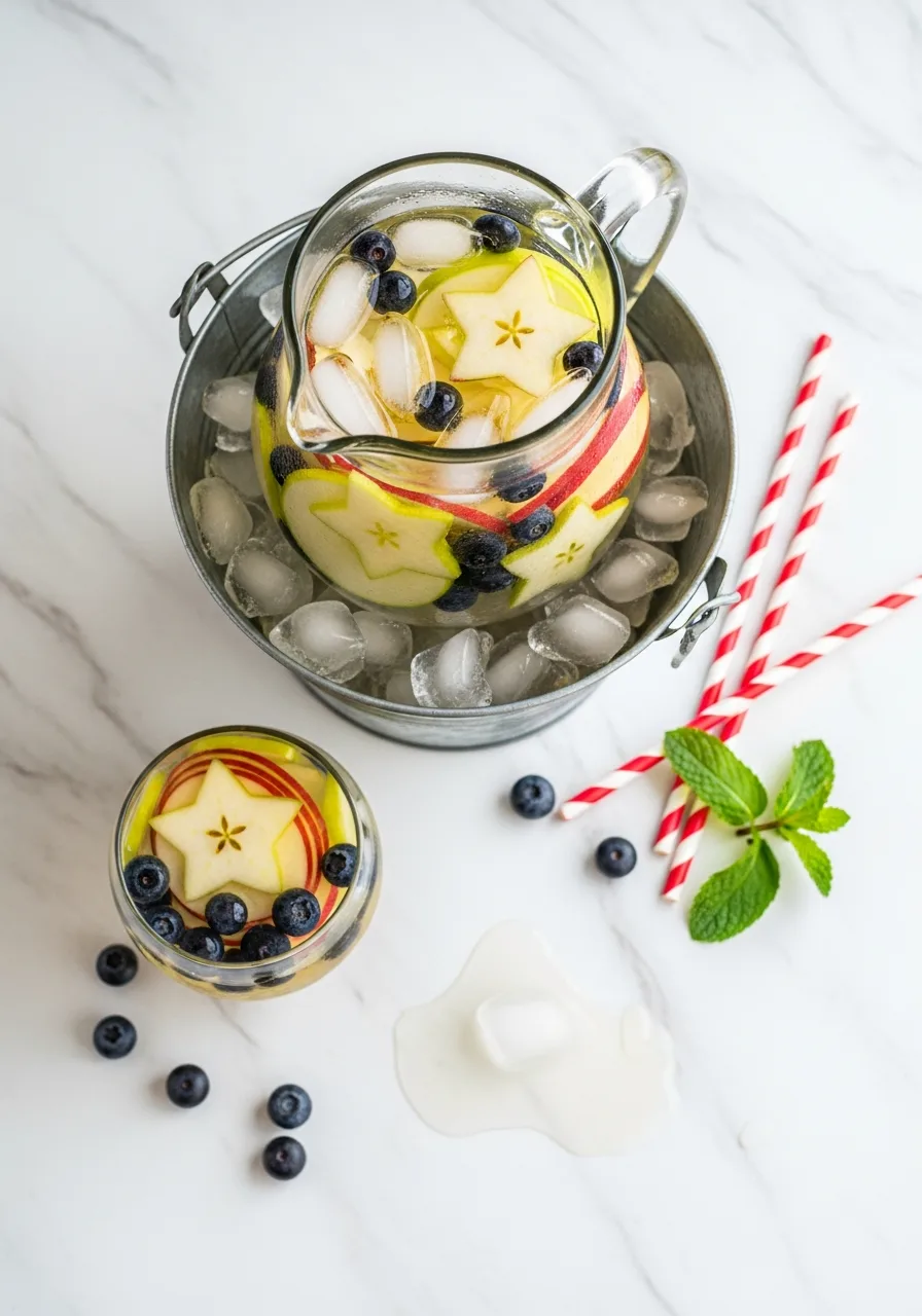40. Berry Star Infused Water
