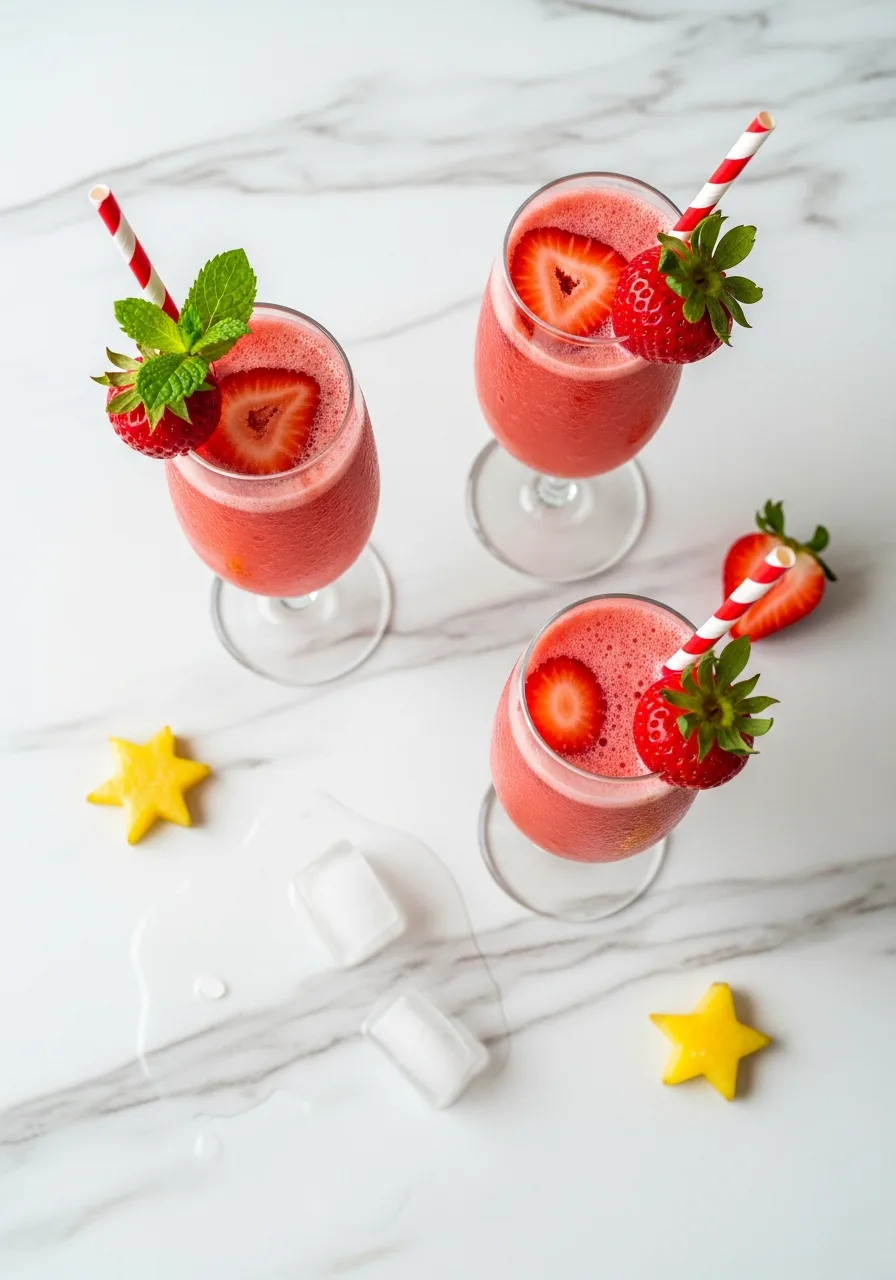 47. Strawberry Lemonade Spritz