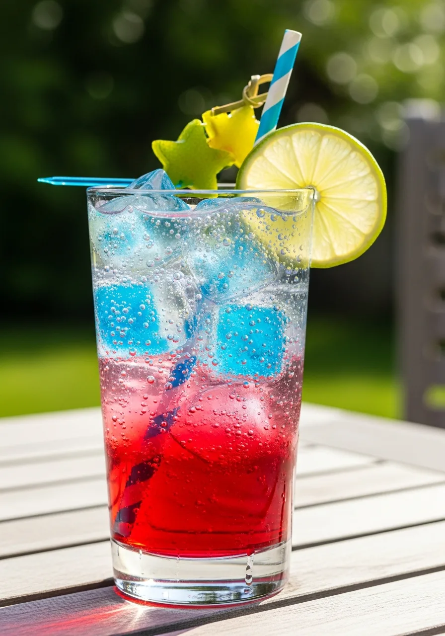 5. Grenadine Tonic Layer