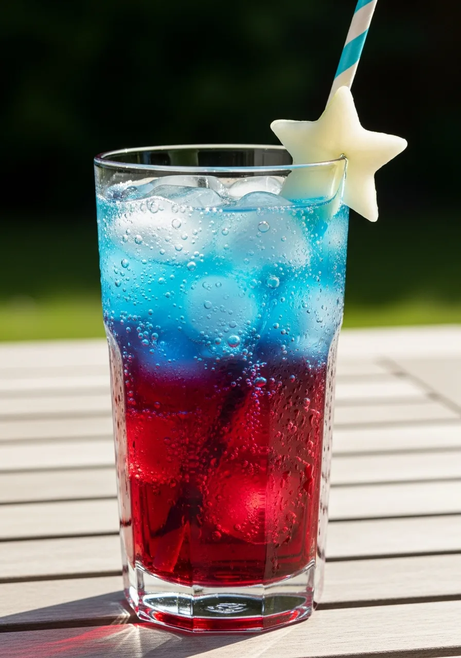 6. Layered Grape Sport Punch