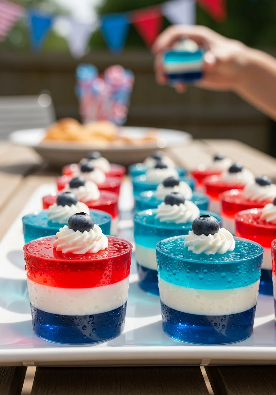 28. Patriotic Jello Shots