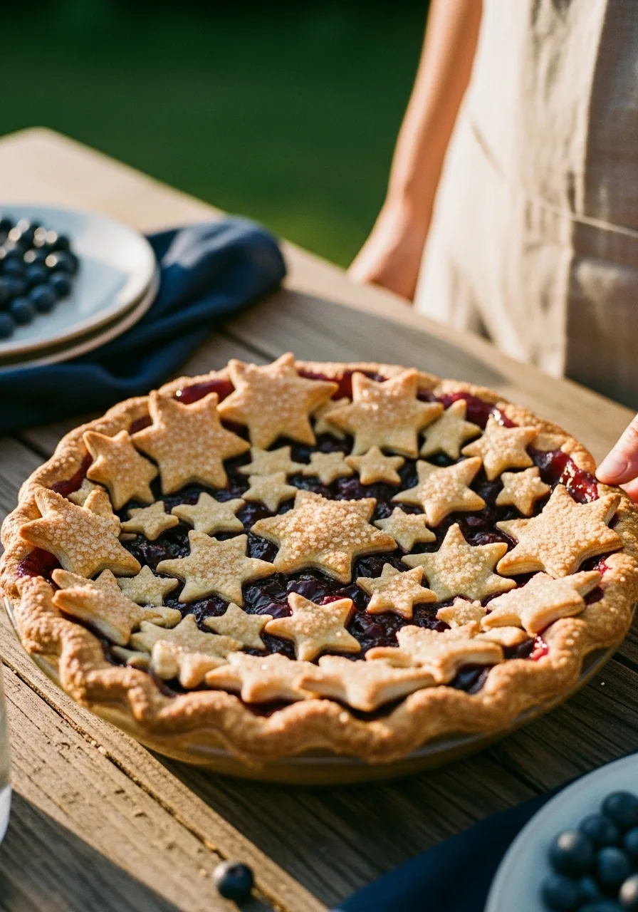31. Star Crust Cherry Pie