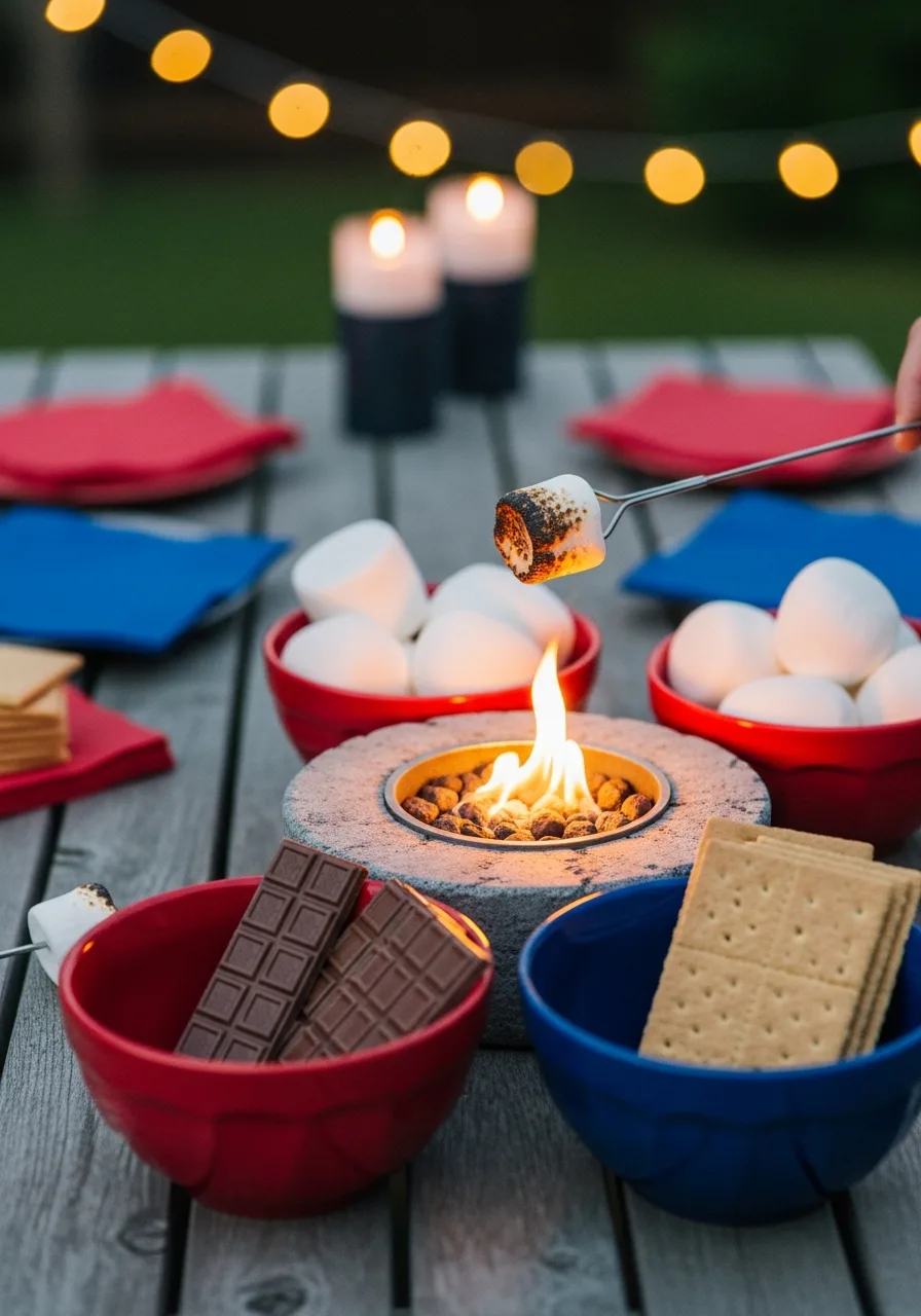 53. S'mores Roasting Station