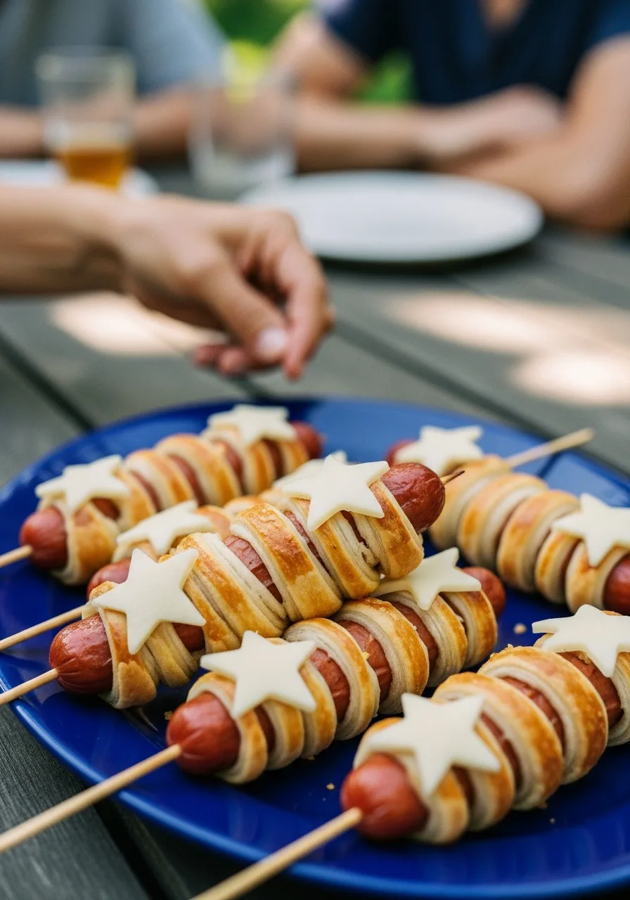 6. Firework Hot Dogs