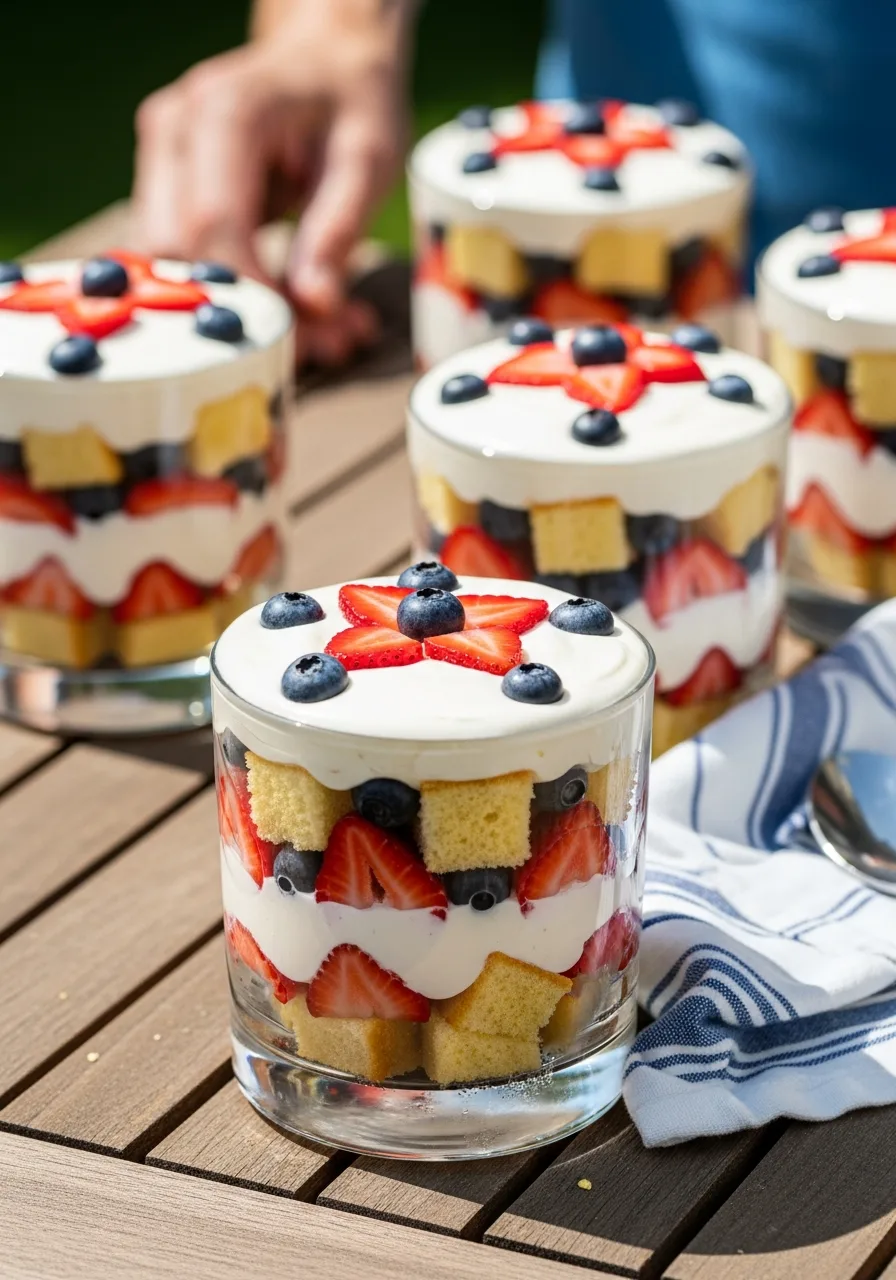 7. Berry Trifle Bowls