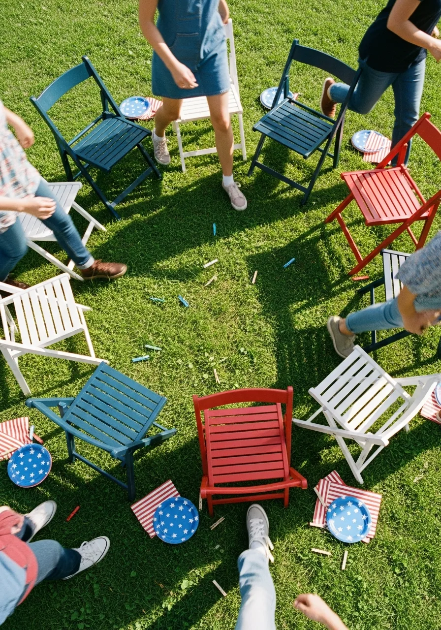 27. Patriotic Musical Chairs