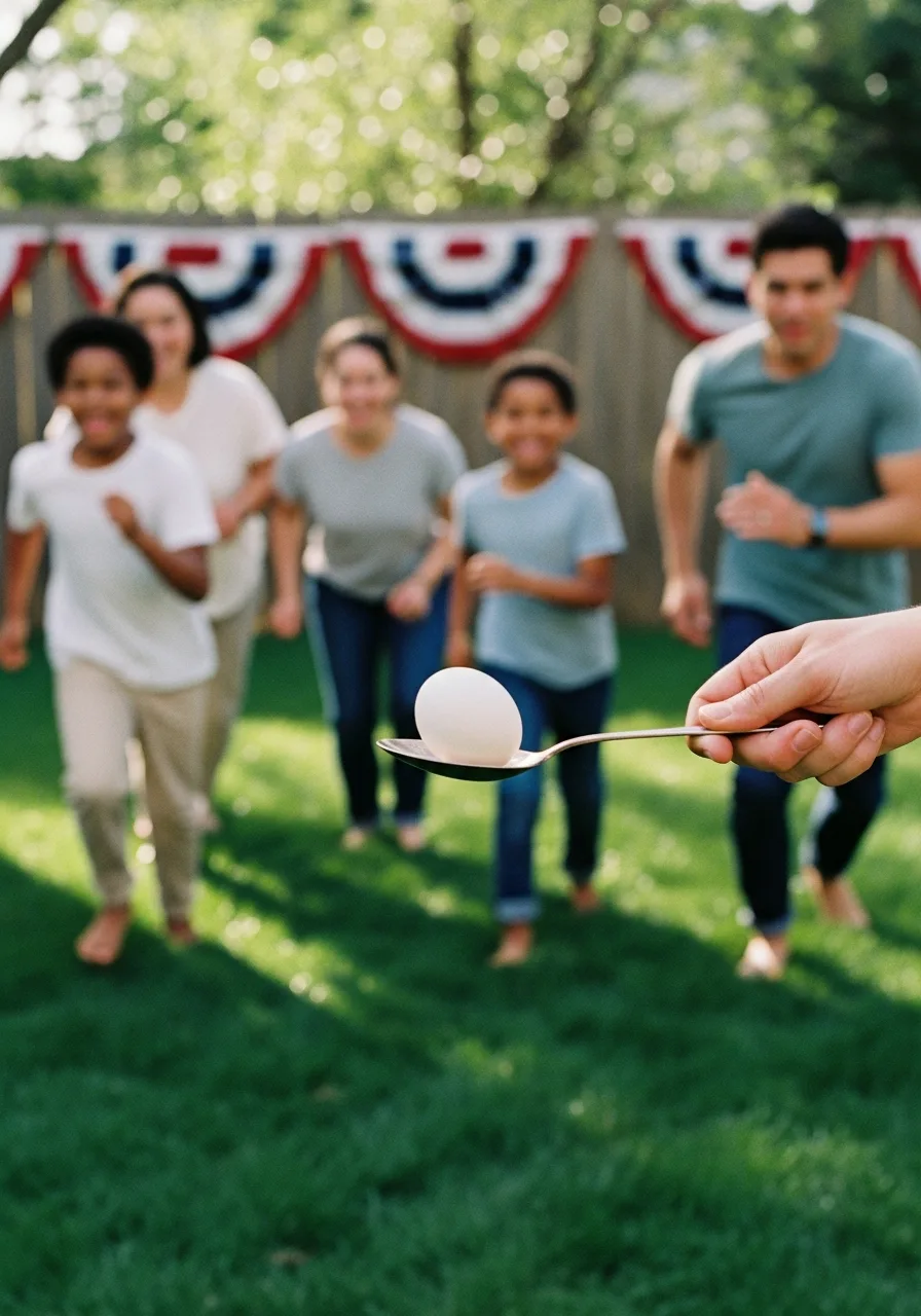 31. Egg and Spoon Race
