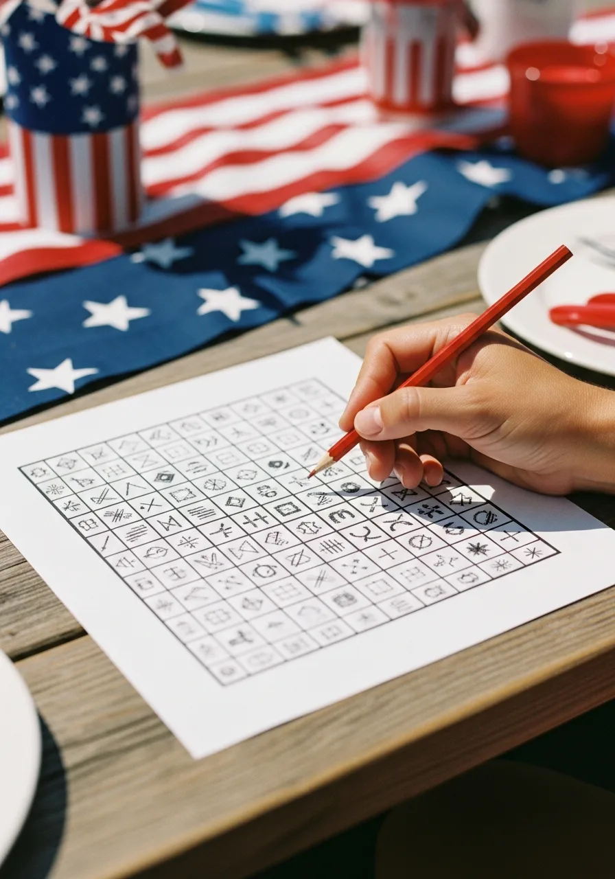 32. Patriotic Word Search