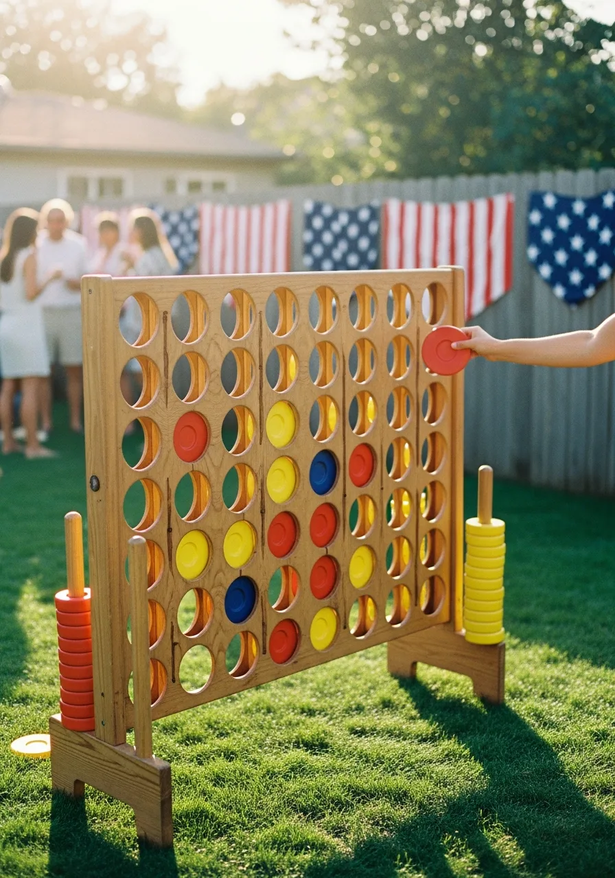 33. Giant Connect Four