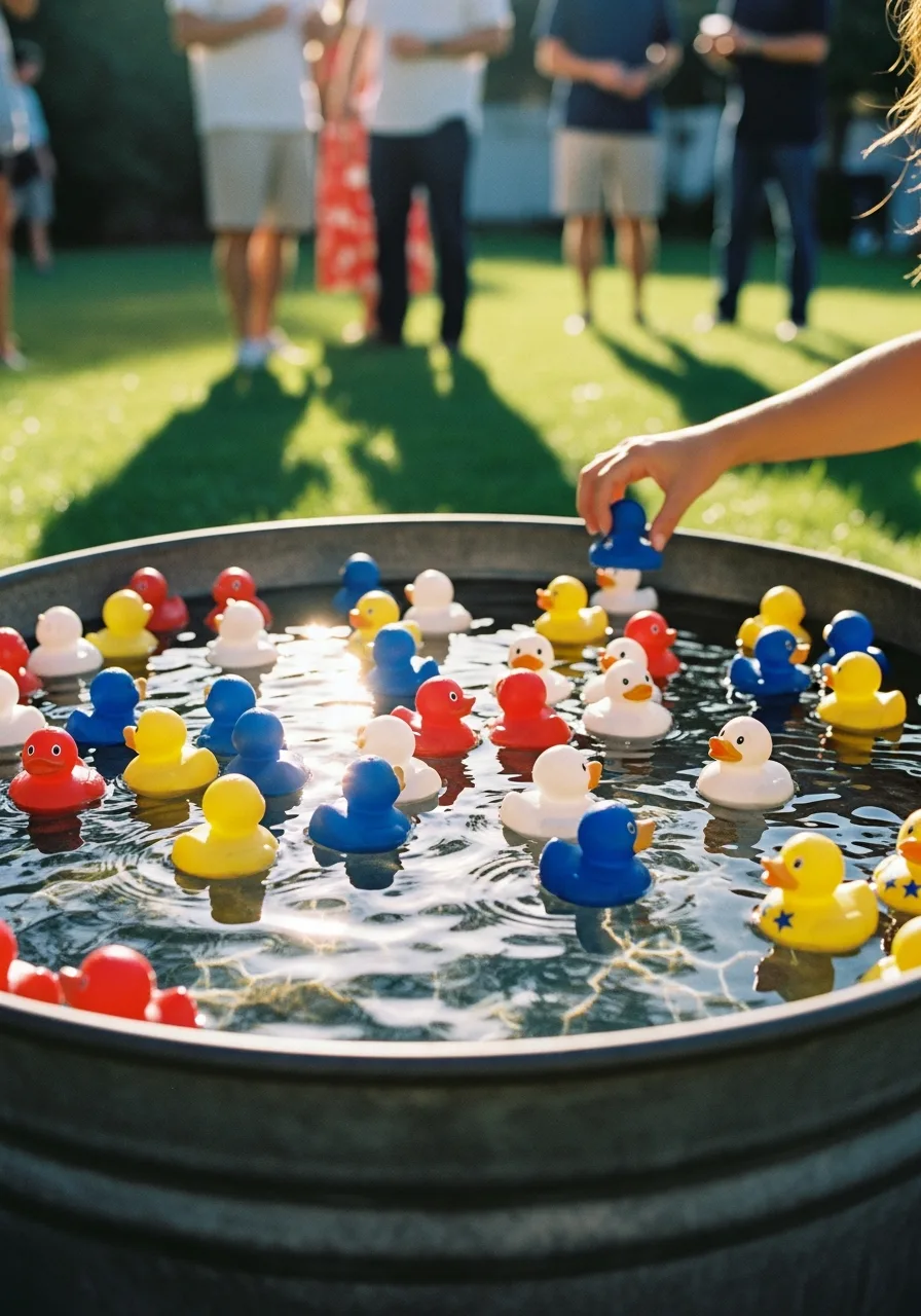 38. Patriotic Duck Pond