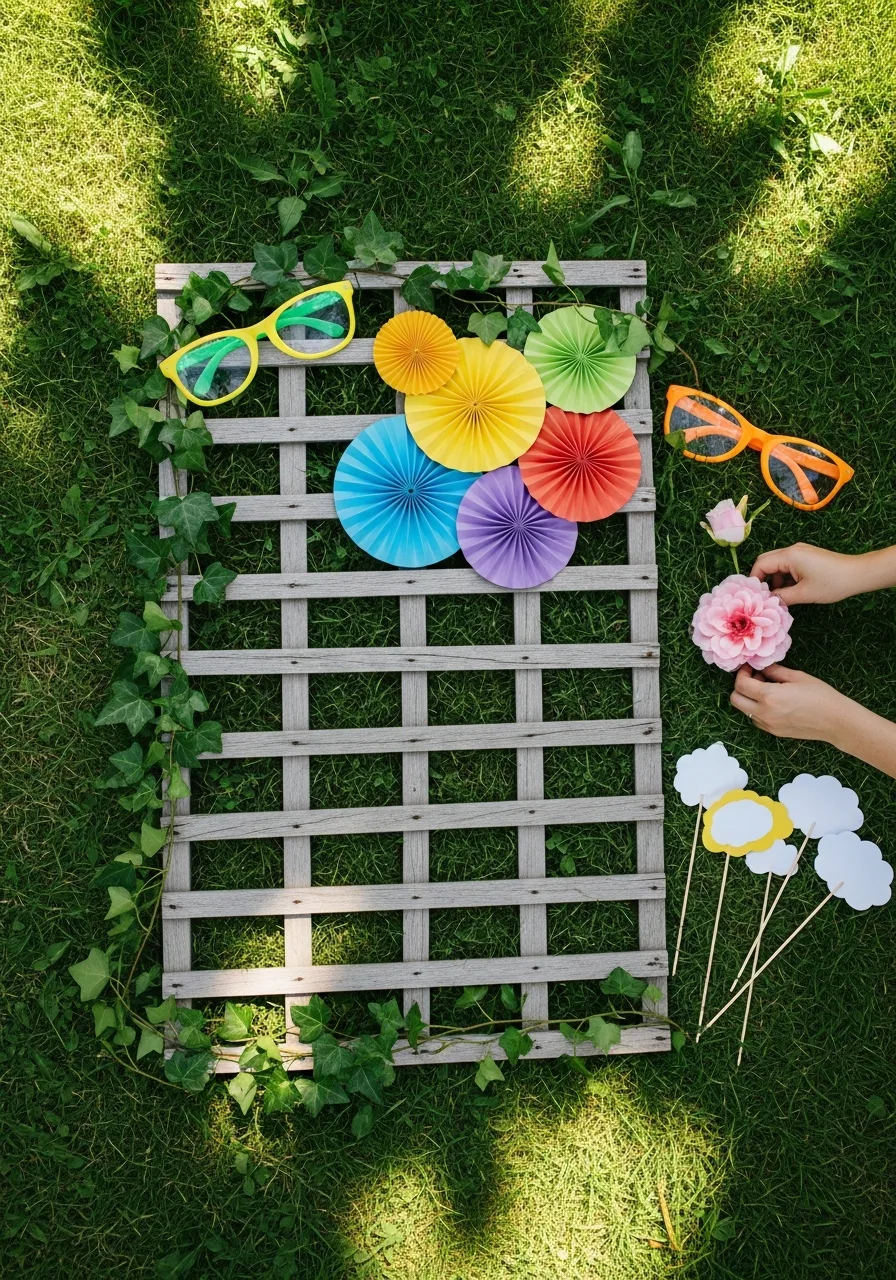 11. DIY Photo Booth Wall