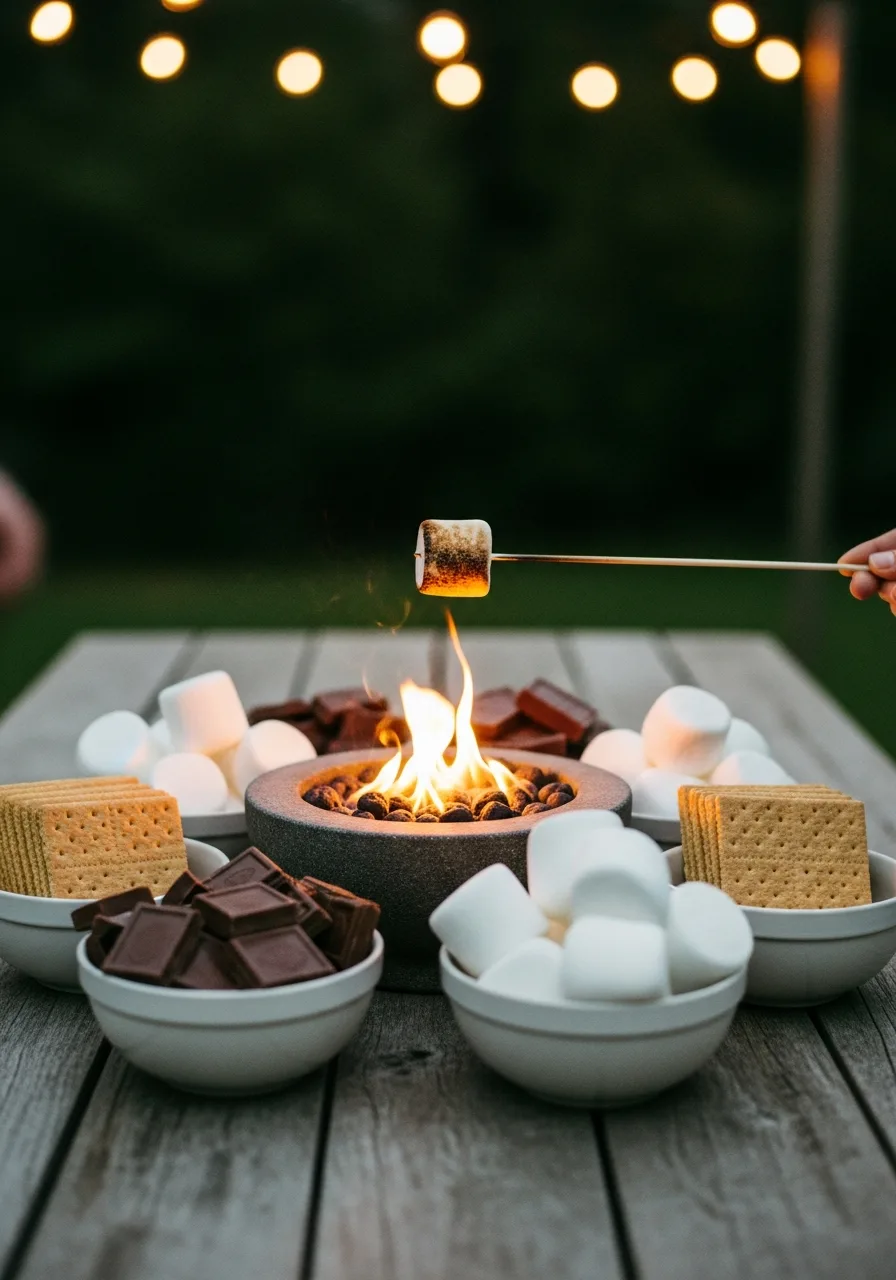 2. S'mores Roasting Station